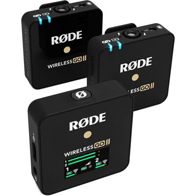 RØDE Wireless GO II - Système micro sans fil double - Publicité RØDE Wireless GO II - Système micro sans fil double - Publicité