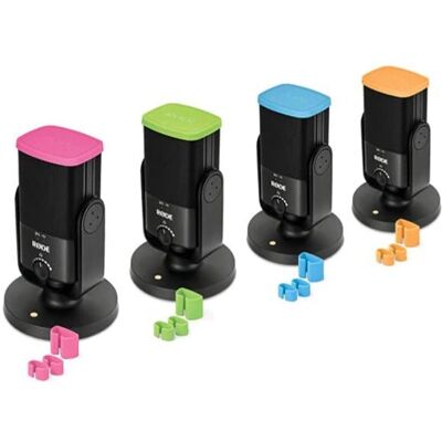 Zestaw Rode Colors1 - Kolorowe Nakładki i Klipsy do NT-USB Mini Zestaw Rode Colors1 - Kolorowe Nakładki i Klipsy do NT-USB Mini