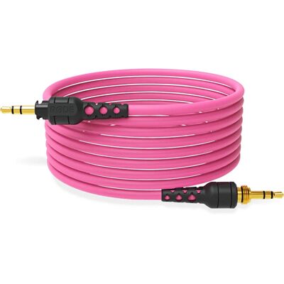 RØDE NTH-Cable24 Pink Audiokabel - 2,4m, 3,5mm TRS RØDE NTH-Cable24 Pink Audiokabel - 2,4m, 3,5mm TRS