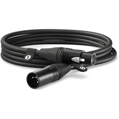Kabel mikrofonowy RØDE XLR3M - 3 m - Mikrofon, Czarny Kabel mikrofonowy RØDE XLR3M - 3 m - Mikrofon, Czarny