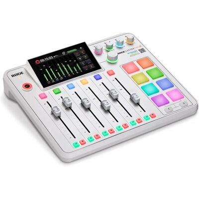 Rode Rodecaster Pro II White - Podcast Production Studio Rode Rodecaster Pro II White - Podcast Production Studio