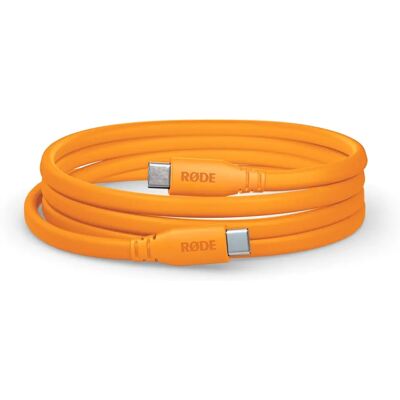 Rode SC17-O USB-Cabel - 150cm, oranje, USB C mannelijk / USB C mannelijk - USB-Cabel Rode SC17-O USB-Cabel - 150cm, oranje, USB C mannelijk / USB C mannelijk - USB-Cabel