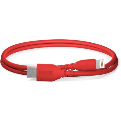 RĂ˜DE SC21-R USB-C to Lightning Cable - 30cm - Red RĂ˜DE SC21-R USB-C to Lightning Cable - 30cm - Red