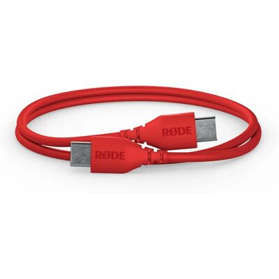RØDE SC22 Red 30cm USB-C to USB-C Cable - USB-C Cable RØDE SC22 Red 30cm USB-C to USB-C Cable - USB-C Cable