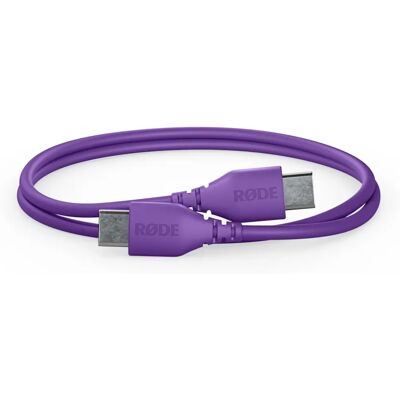 Rode Rode SC22-PU câble d’extension USB - 0,3m - violet - USB-C - Publicité Rode Rode SC22-PU câble d’extension USB - 0,3m - violet - USB-C - Publicité