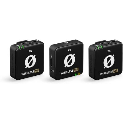 RØDE Wireless ME Dual - Kompaktowy bezprzewodowy system mikrofonowy z dwoma nadajnikami do filmowania RØDE Wireless ME Dual - Kompaktowy bezprzewodowy system mikrofonowy z dwoma nadajnikami do filmowania