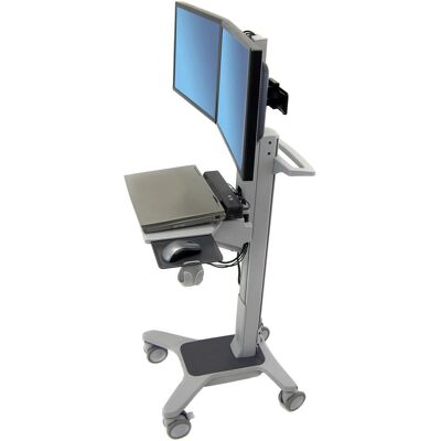 Ergotron Neo-Flex Espace de Travail - Double Écran Gris Ergotron Neo-Flex Espace de Travail - Double Écran Gris