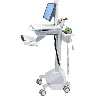 Ergotron StyleView EMR - Grau - Höhenverstellbarer - Medizinischer Wagen Ergotron StyleView EMR - Grau - Höhenverstellbarer - Medizinischer Wagen