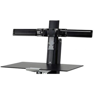Ergotron Dubbel Monitor Beugel - 25" Zwart - Bureau Beugel Ergotron Dubbel Monitor Beugel - 25" Zwart - Bureau Beugel