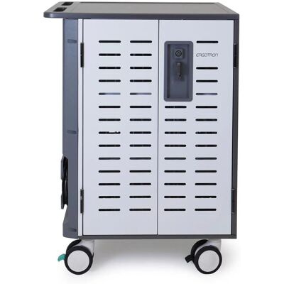 Ergotron Zip40 Ladewagen - Gerätewagen, Silber Ergotron Zip40 Ladewagen - Gerätewagen, Silber
