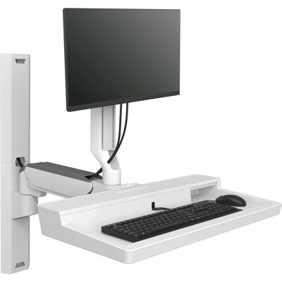 Ergotron 45-618-251 Monitorhalterung - Weiß - 27" - All-in-One PC/Arbeitsstation Ergotron 45-618-251 Monitorhalterung - Weiß - 27" - All-in-One PC/Arbeitsstation