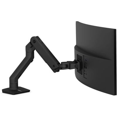 Soporte de monitor HX Serie negra - Escritorio, 124.5 cm Soporte de monitor HX Serie negra - Escritorio, 124.5 cm