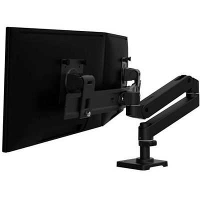 Supporto doppio monitor Ergotron LX Pro - Nero Supporto doppio monitor Ergotron LX Pro - Nero