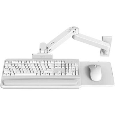 Ergotron LX Pro Wandmontage Tastaturarm - Verstellbar, Weiß Ergotron LX Pro Wandmontage Tastaturarm - Verstellbar, Weiß