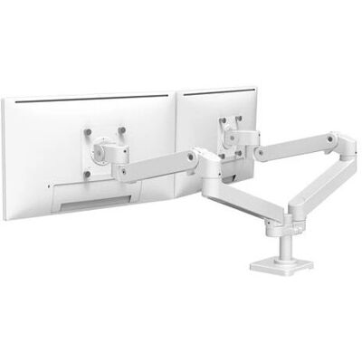 Ergotron Ergotron LX Series Monitor Mount - White - Height Adjustable - 27" Ergotron Ergotron LX Series Monitor Mount - White - Height Adjustable - 27"