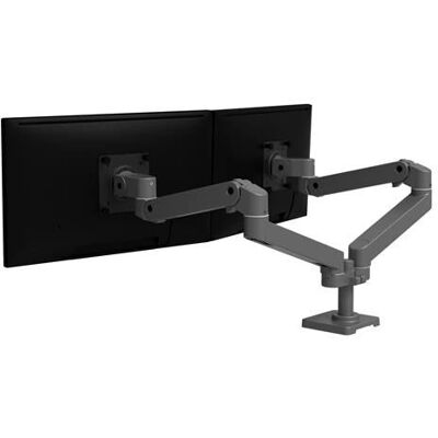 Ergotron LX Pro Monitor Mount - 27 inch - Dark Grey - Supports 20kg Ergotron LX Pro Monitor Mount - 27 inch - Dark Grey - Supports 20kg