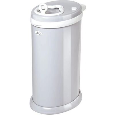 Ubbi Diaper Pail - Gray, Odor Sealing, Child Lock - Type Ubbi Diaper Pail - Gray, Odor Sealing, Child Lock - Type