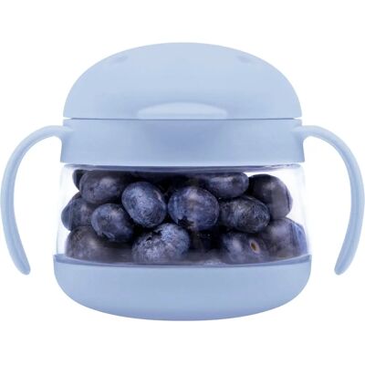 Conteneur à snacks UBBI - bleu pastel - 6 pièces Conteneur à snacks UBBI - bleu pastel - 6 pièces