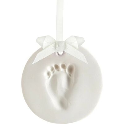 Pearhead Babyprints Ornement Souvenir - Empreinte Main et Pied Bébé - Publicité Pearhead Babyprints Ornement Souvenir - Empreinte Main et Pied Bébé - Publicité