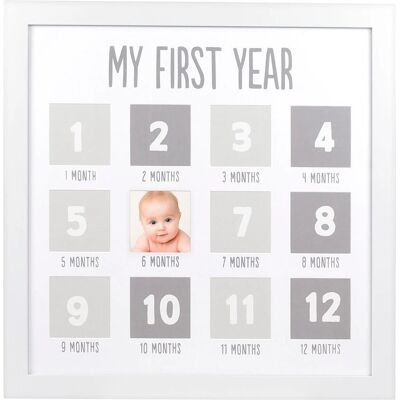 Pearhead Baby First Year Photo Frame - Picture Frame Pearhead Baby First Year Photo Frame - Picture Frame
