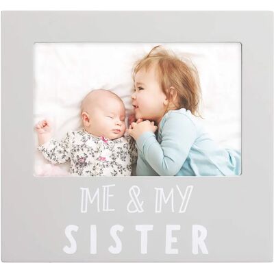 Pearhead Me & My Sister Sentiment Photo Frame - Sibling Gift Pearhead Me & My Sister Sentiment Photo Frame - Sibling Gift