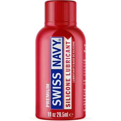 Lubrifiant à base de silicone Swiss Navy (30ml) - Publicité Lubrifiant à base de silicone Swiss Navy (30ml) - Publicité