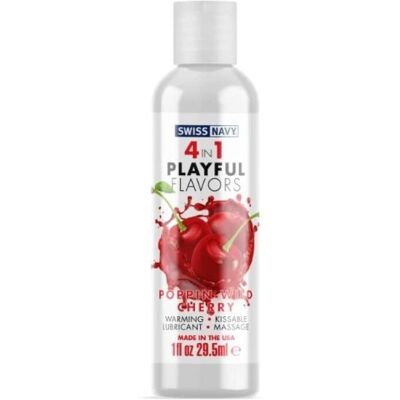 Gel lubrifiant et massage chauffant 4-en-1 Swiss Navy Gel lubrifiant et massage chauffant 4-en-1 Swiss Navy