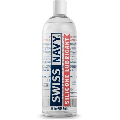 Lubrifiant en Silicone Swiss Navy - 946,3ml Lubrifiant en Silicone Swiss Navy - 946,3ml