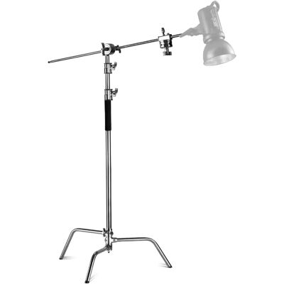 Soporte de Luz para Fotografía NEEWER - Acero Inoxidable - 320cm Ajustable Soporte de Luz para Fotografía NEEWER - Acero Inoxidable - 320cm Ajustable