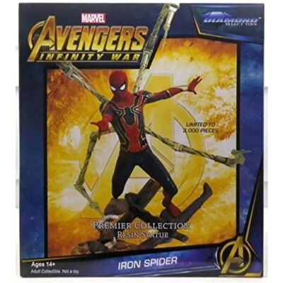 Estatua Iron Spider-Man de Diamond Select - Limitada 3000 - 30cm Estatua Iron Spider-Man de Diamond Select - Limitada 3000 - 30cm