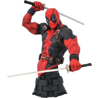 Diamond Select - Buste Deadpool 15 cm, Multicolore - Publicité Diamond Select - Buste Deadpool 15 cm, Multicolore - Publicité