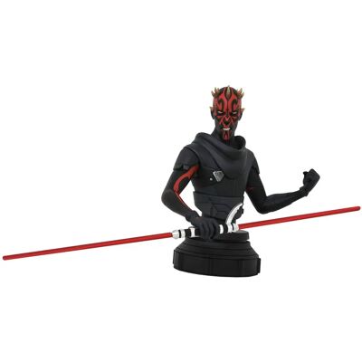 Bust Darth Maul Gentle Giant - Échelle 1:7 - Publicité Bust Darth Maul Gentle Giant - Échelle 1:7 - Publicité