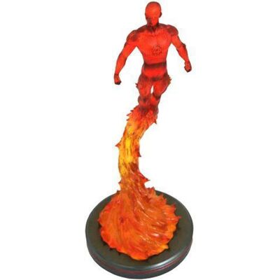 Diamond Select Mensenlijke Vlammenwerper Standbeeld - 14 inch - Marvel Premier Collectie Diamond Select Mensenlijke Vlammenwerper Standbeeld - 14 inch - Marvel Premier Collectie