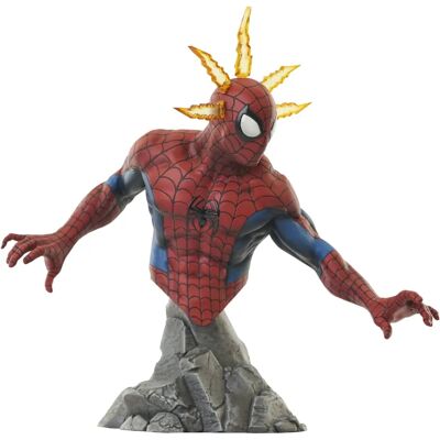 Diamond Select Marvel Spider-Man Bust - 15 CM - Collectible Statue Diamond Select Marvel Spider-Man Bust - 15 CM - Collectible Statue