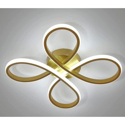 GOECO - Modernes Design Deckenleuchte Kaltweiß 6000K Blumenshape - Deckenlampe für Wohnzimmer, Schlafzimmer, Esszimmer GOECO - Modernes Design Deckenleuchte Kaltweiß 6000K Blumenshape - Deckenlampe für Wohnzimmer, Schlafzimmer, Esszimmer