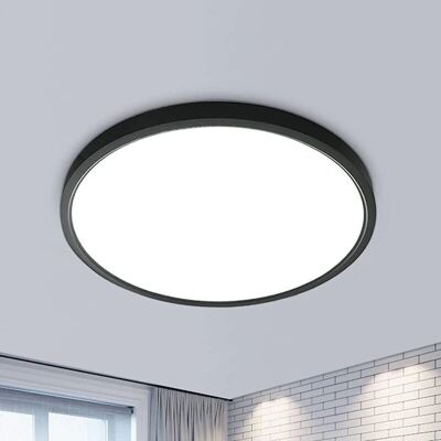 COMELY LED 24W 2400lm 6500K Black 30 cm Ceiling Light COMELY LED 24W 2400lm 6500K Black 30 cm Ceiling Light