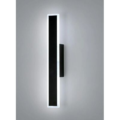 GOECO Wandlampe Rechteckig Schwarz 12W Dimmbar - Wandleuchte GOECO Wandlampe Rechteckig Schwarz 12W Dimmbar - Wandleuchte