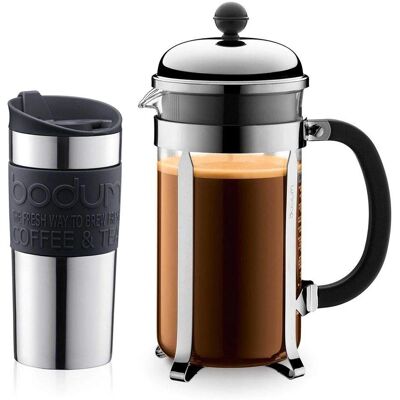 Bodum Chambord - Svart - Kaffeset Bodum Chambord - Svart - Kaffeset