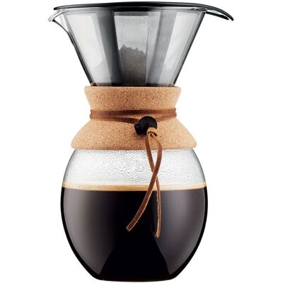 Bodum 11593-109 Coffee Maker - 1.5L, Glass, Cork, No Filter Bodum 11593-109 Coffee Maker - 1.5L, Glass, Cork, No Filter