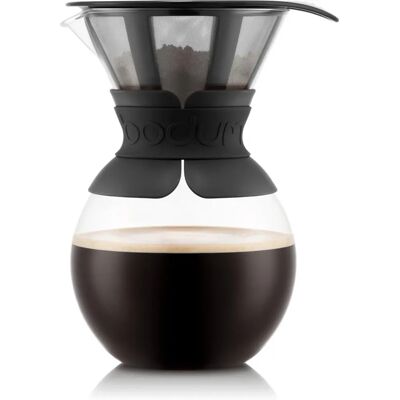 BODUM Kaffemaskine - Manuel Pour-Over med rustfrit filter - 8 kopper BODUM Kaffemaskine - Manuel Pour-Over med rustfrit filter - 8 kopper