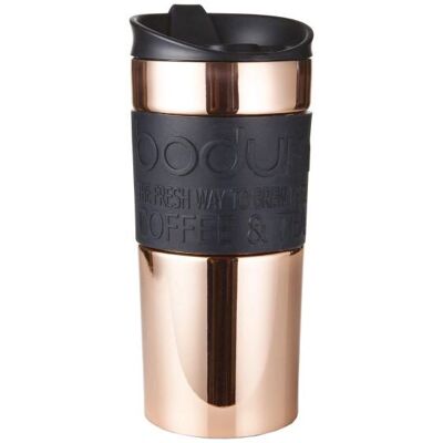 Bodum 11068-18S Tazza da Viaggio - Isolamento, Rame, 350ml Bodum 11068-18S Tazza da Viaggio - Isolamento, Rame, 350ml