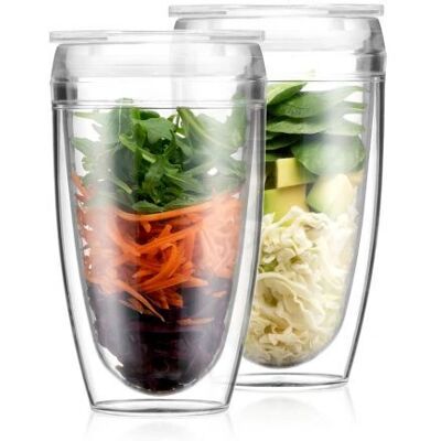 Resemugg Bodum K11850-10SA - Dubbla väggar, BPA-fri, läckagesäker - 400 ml Resemugg Bodum K11850-10SA - Dubbla väggar, BPA-fri, läckagesäker - 400 ml