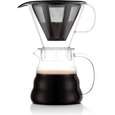Cafetière à verser Bodum Melior - 0,6 L - Transparent - Cafetière - Publicité Cafetière à verser Bodum Melior - 0,6 L - Transparent - Cafetière - Publicité