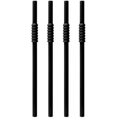 BODUM - K12035-01 - Nero - Silicone - Insieme di Cannucce BODUM - K12035-01 - Nero - Silicone - Insieme di Cannucce