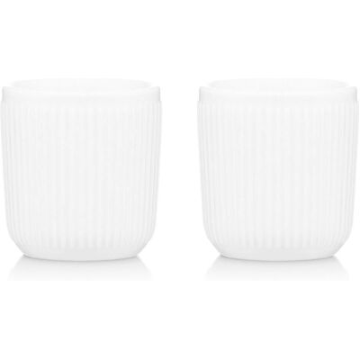 Bodum Douro Becher-Set - 2 Stück, Weiß, 10cl Bodum Douro Becher-Set - 2 Stück, Weiß, 10cl