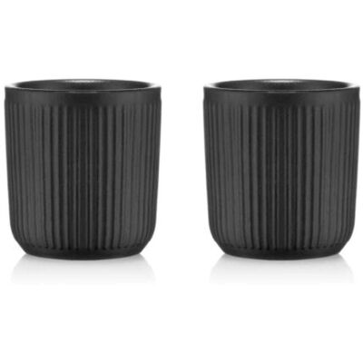 Bodum Douro Dobbeltveggede Kopp 2-Pack 10cl Svart Bodum Douro Dobbeltveggede Kopp 2-Pack 10cl Svart