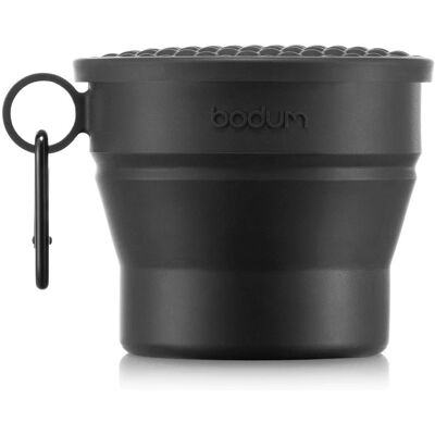Bodum K12060-01S camping drinkware - Lätt vikbar mugg med lock Bodum K12060-01S camping drinkware - Lätt vikbar mugg med lock