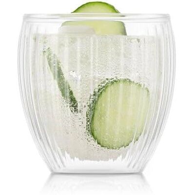 Bodum Pavina dobbeltvegg glass 20 cl 2-pak klar Bodum Pavina dobbeltvegg glass 20 cl 2-pak klar
