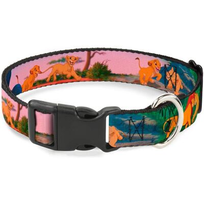Buckle Down Löwenkönig Hundehalsband - PC-WDY039-NS Buckle Down Löwenkönig Hundehalsband - PC-WDY039-NS