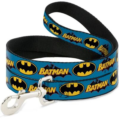 Buckle Down Batman Blue Dog Leash - Dog Leash Buckle Down Batman Blue Dog Leash - Dog Leash
